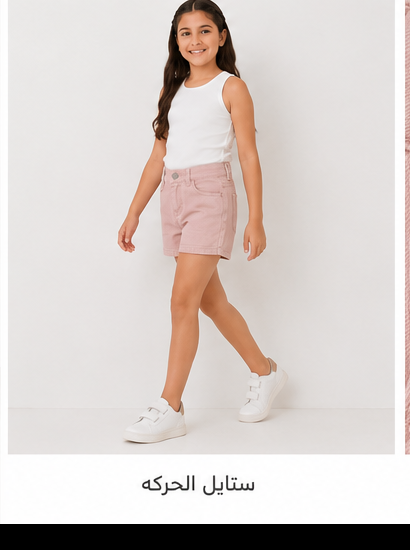 Girls Pleated Jersey Shorts