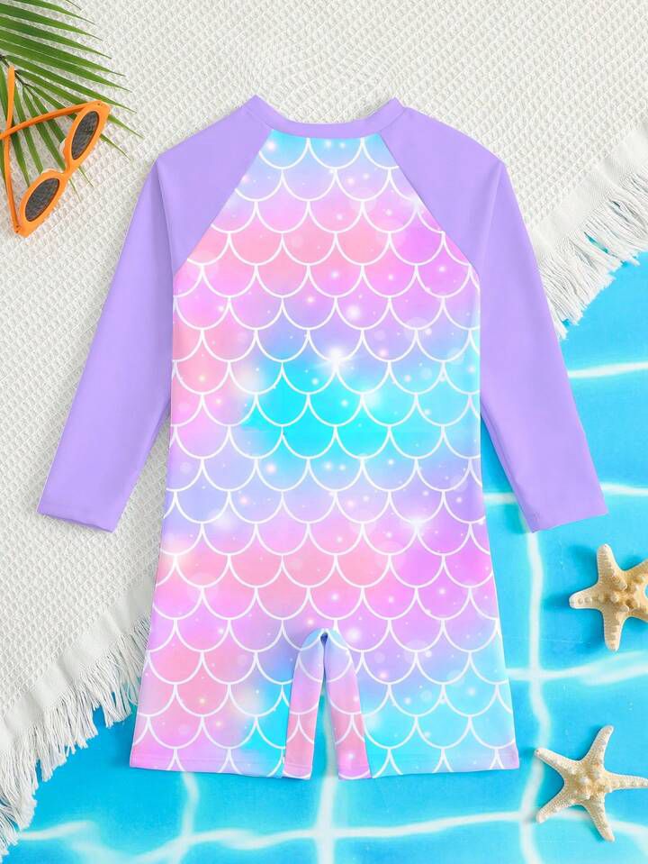 Girl Casual Elegant Swimwear
