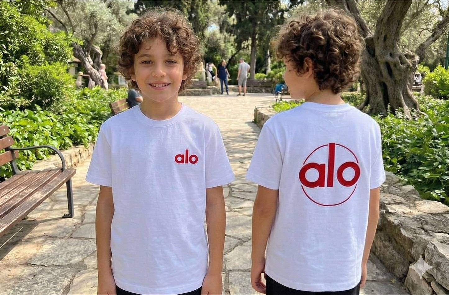 Boys Embroidered Logo T-Shirt