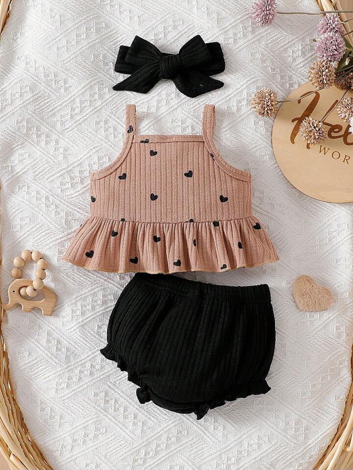 Girl Heart 3-Piece Set