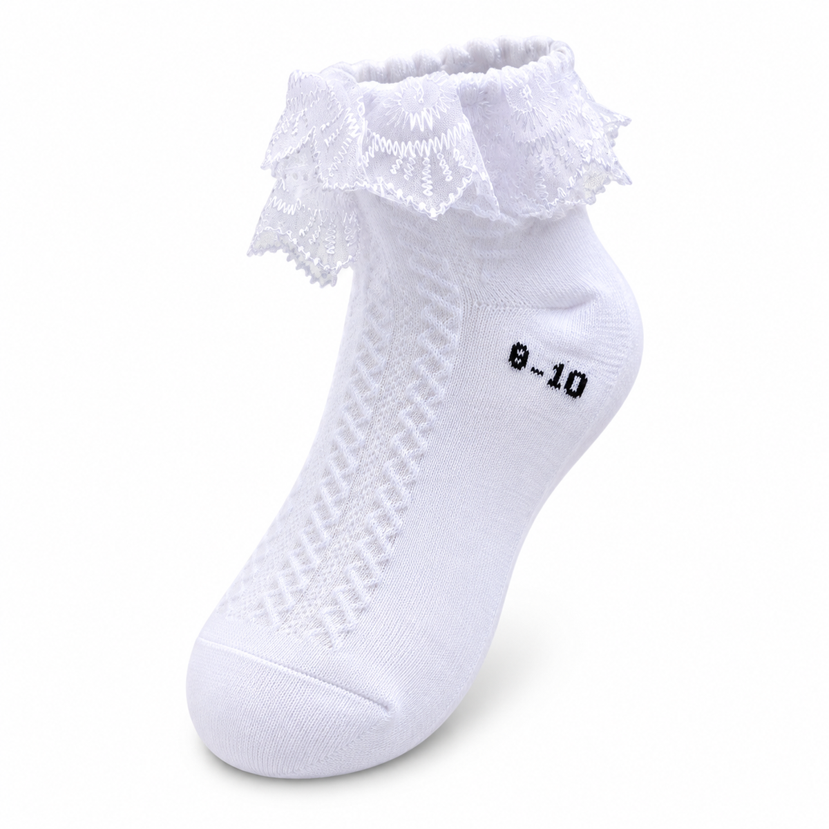 Lace School Socks
