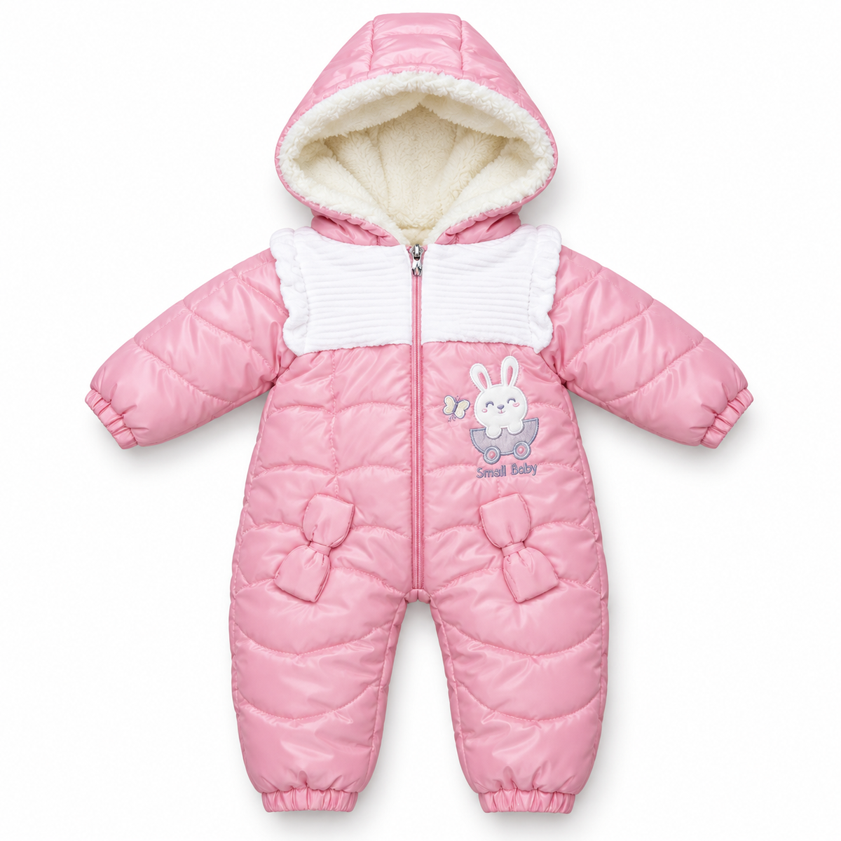 Small Baby Padded Bunny Snowsuit Slopet