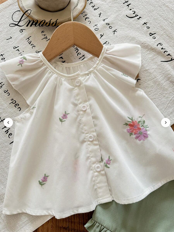 LMoss Kids Newborn Baby Girls Floral Set