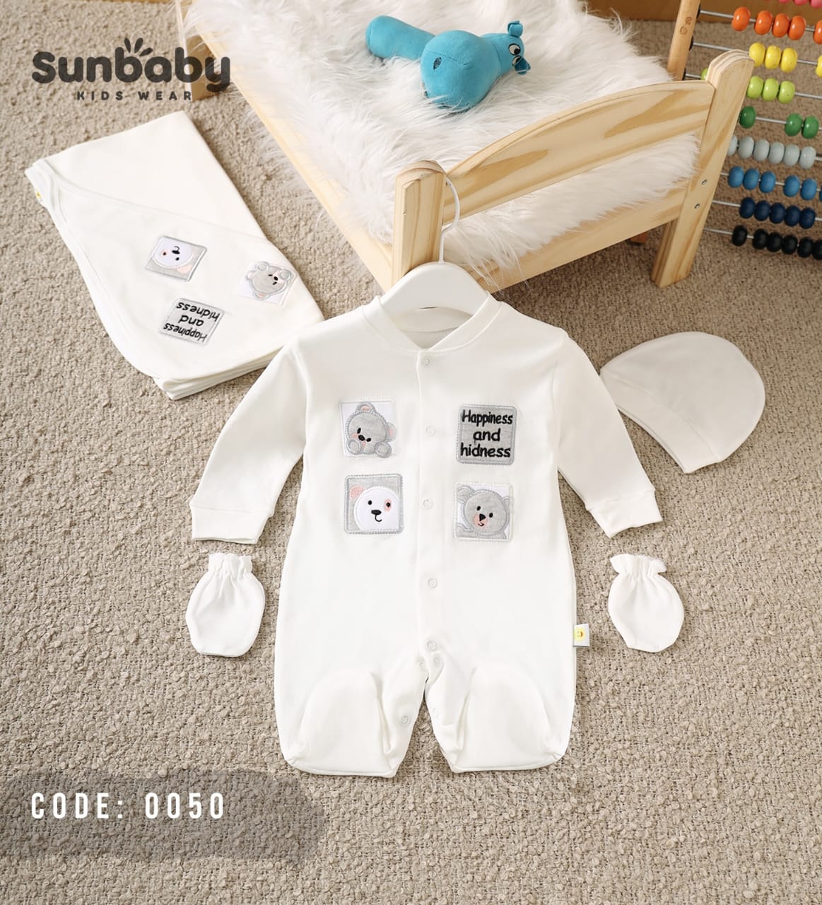 Premium newborn 5-pieces Cotton set