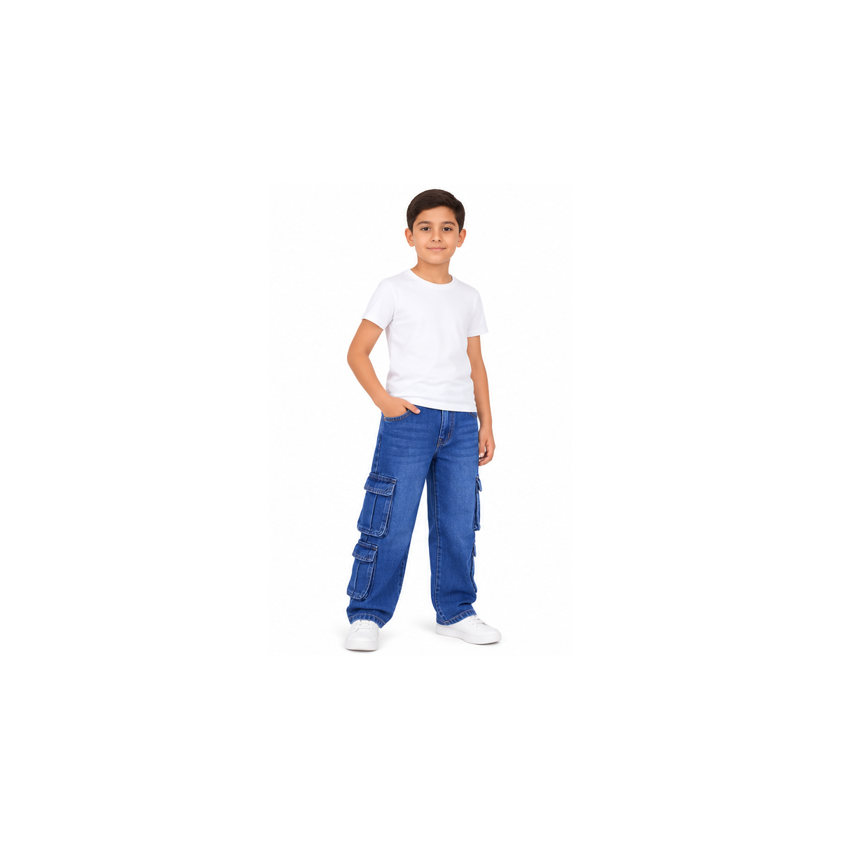 Boys Cargo Jeans 3114