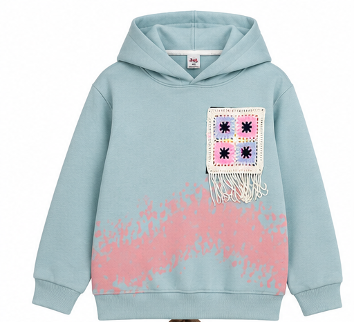 Star 606 Girls' Fleece Set - Petrol