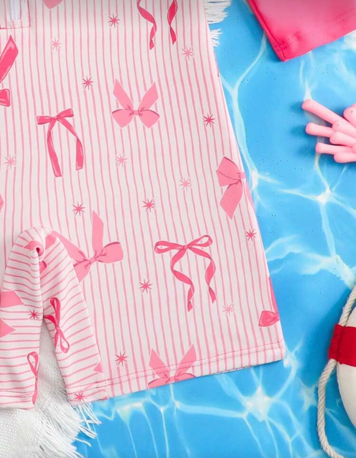 Toddler/Little Girls' Cute Flamingo Swimsuit,Pink