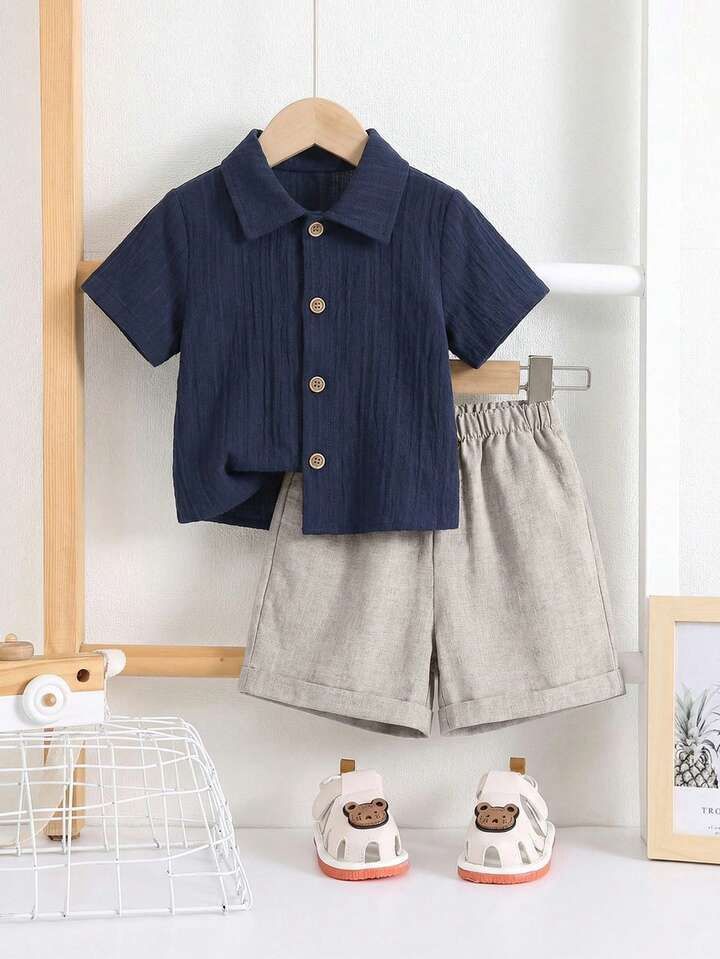 2pcs/Set Baby Boy/Girl Casual Set