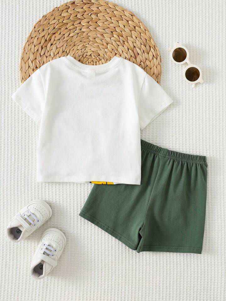 Boy Knit Cartoon Set