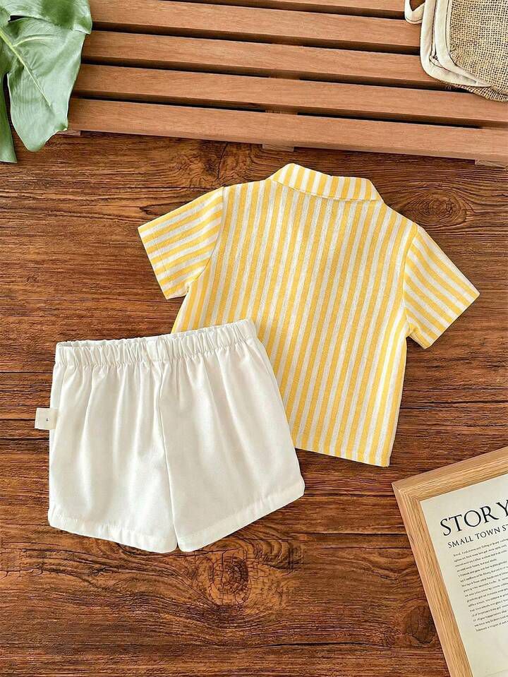 Boy Striped Casual Set