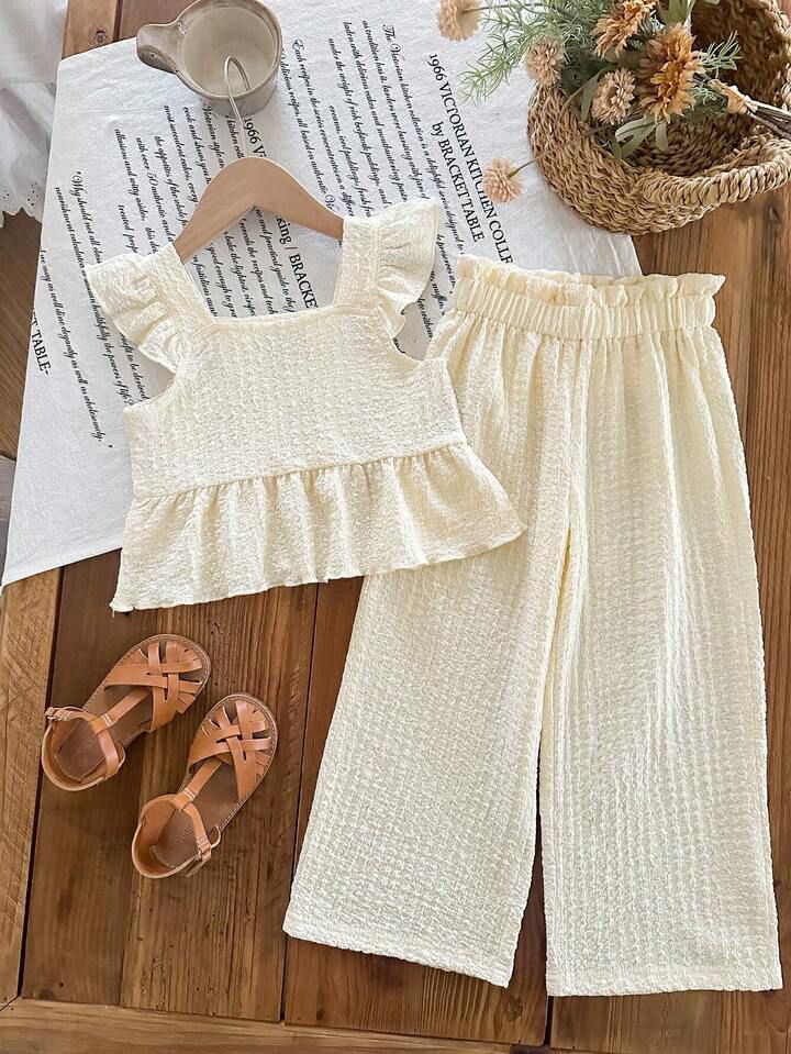 Girls' Strawberry Print Set