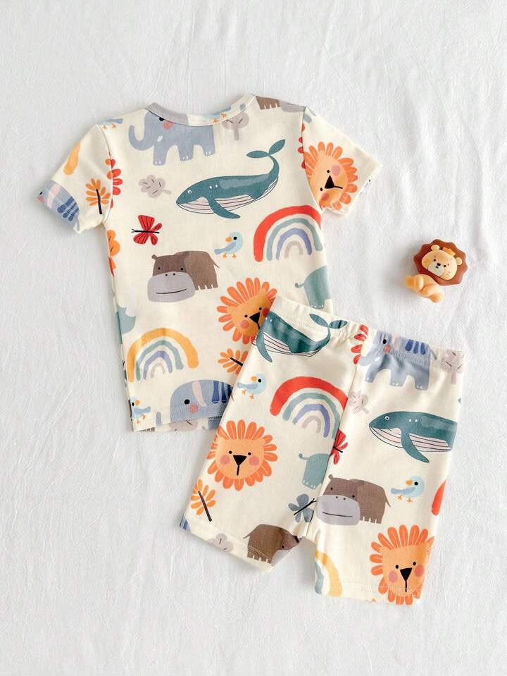 Boy Floral Bow Pajamas