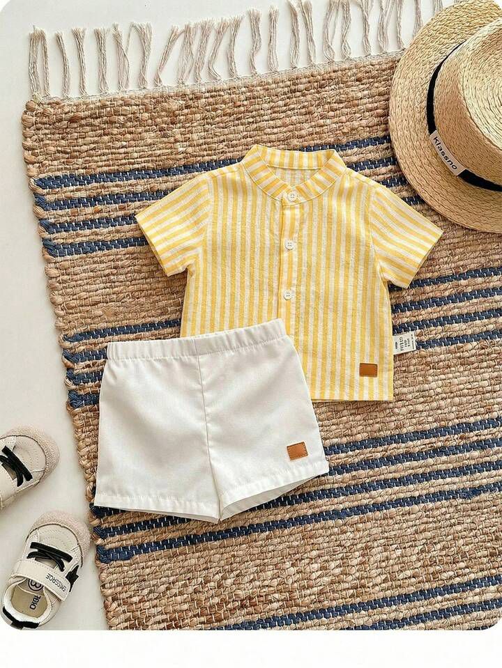 Boy Striped Casual Set