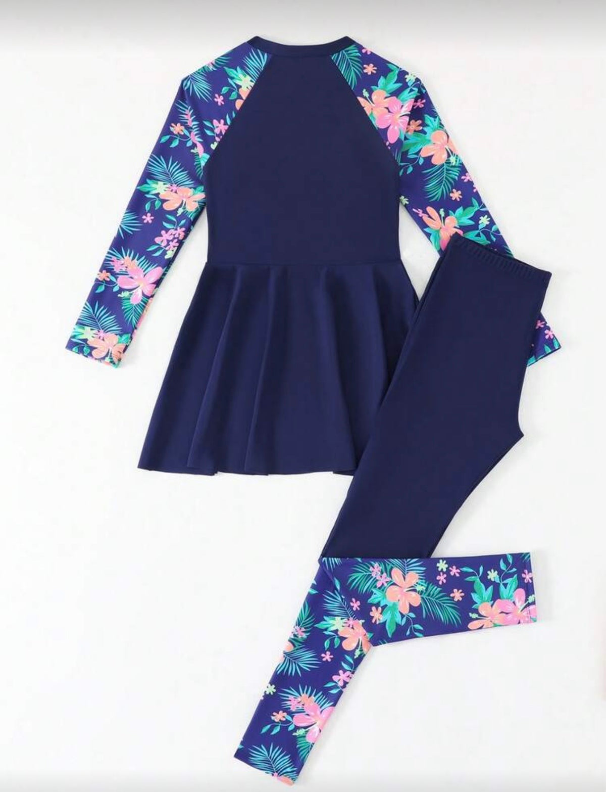 Tween Girls Tankini 2-Piece Swimwear Set