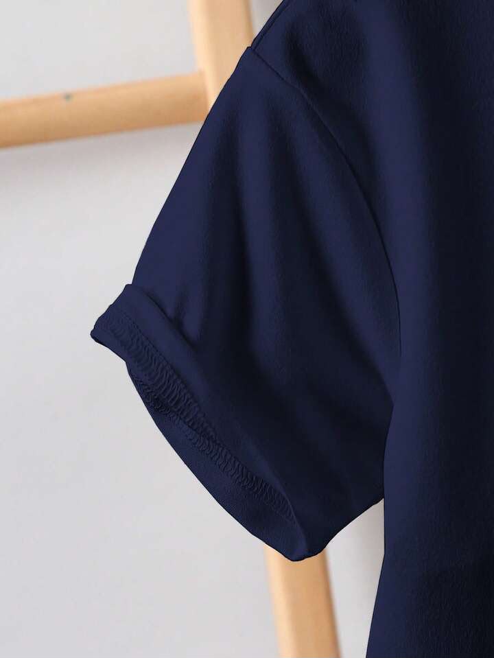 Boy Denim Casual Set