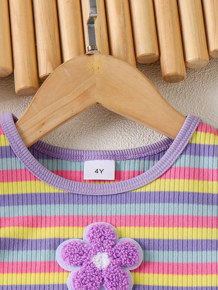 Girl Bow Knit Set