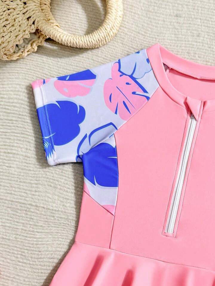 Girl Printed Swimwear