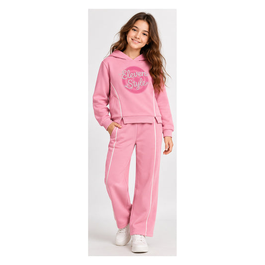 Style Girls Winter Hoodie & Pants Set 2 Pieces