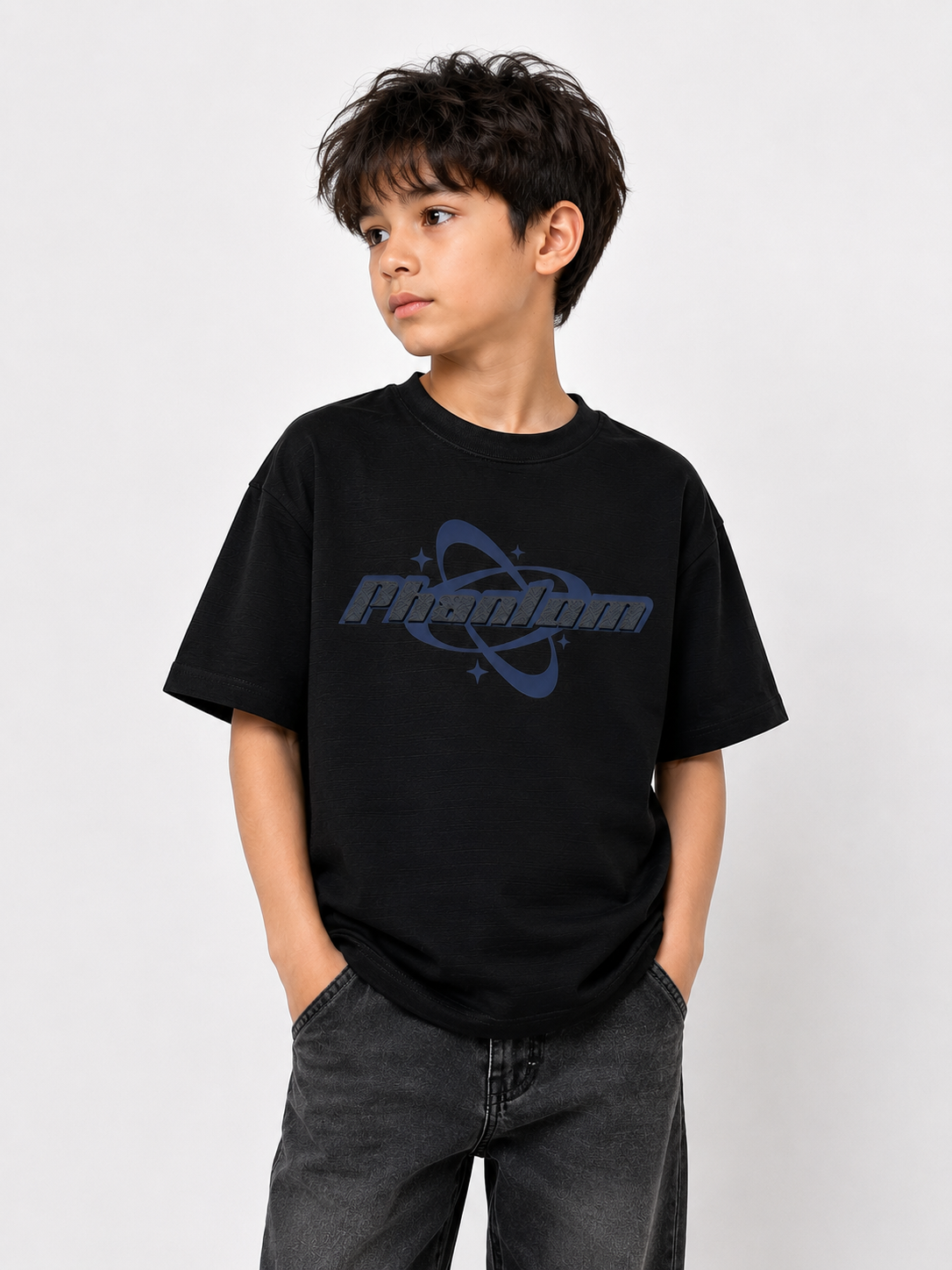 Boys Essential Textured T-Shirt