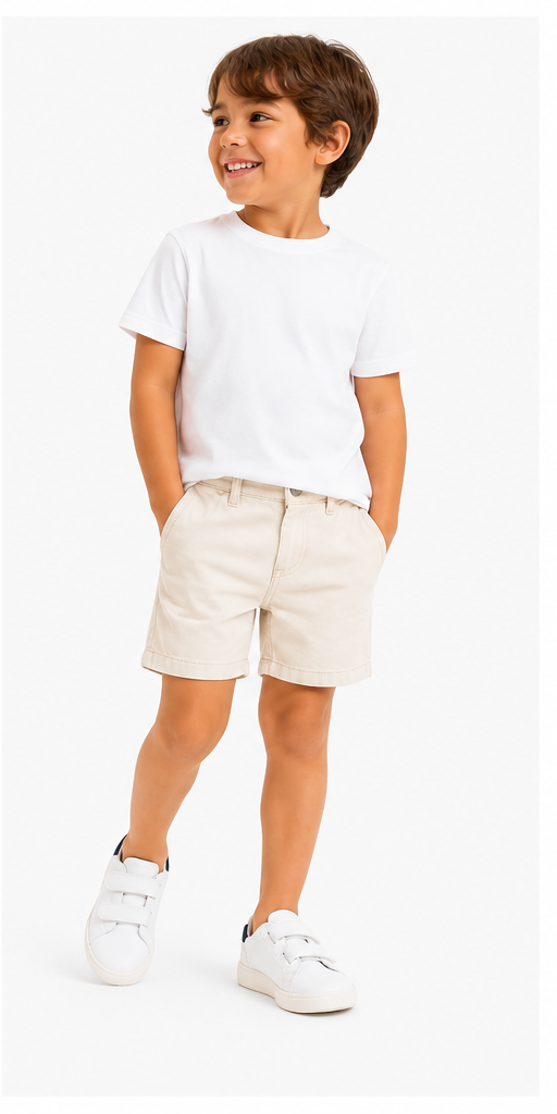 Boys Light Denim Shorts