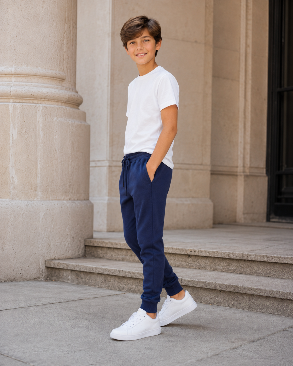 Summer cuffed hems Sweatpants