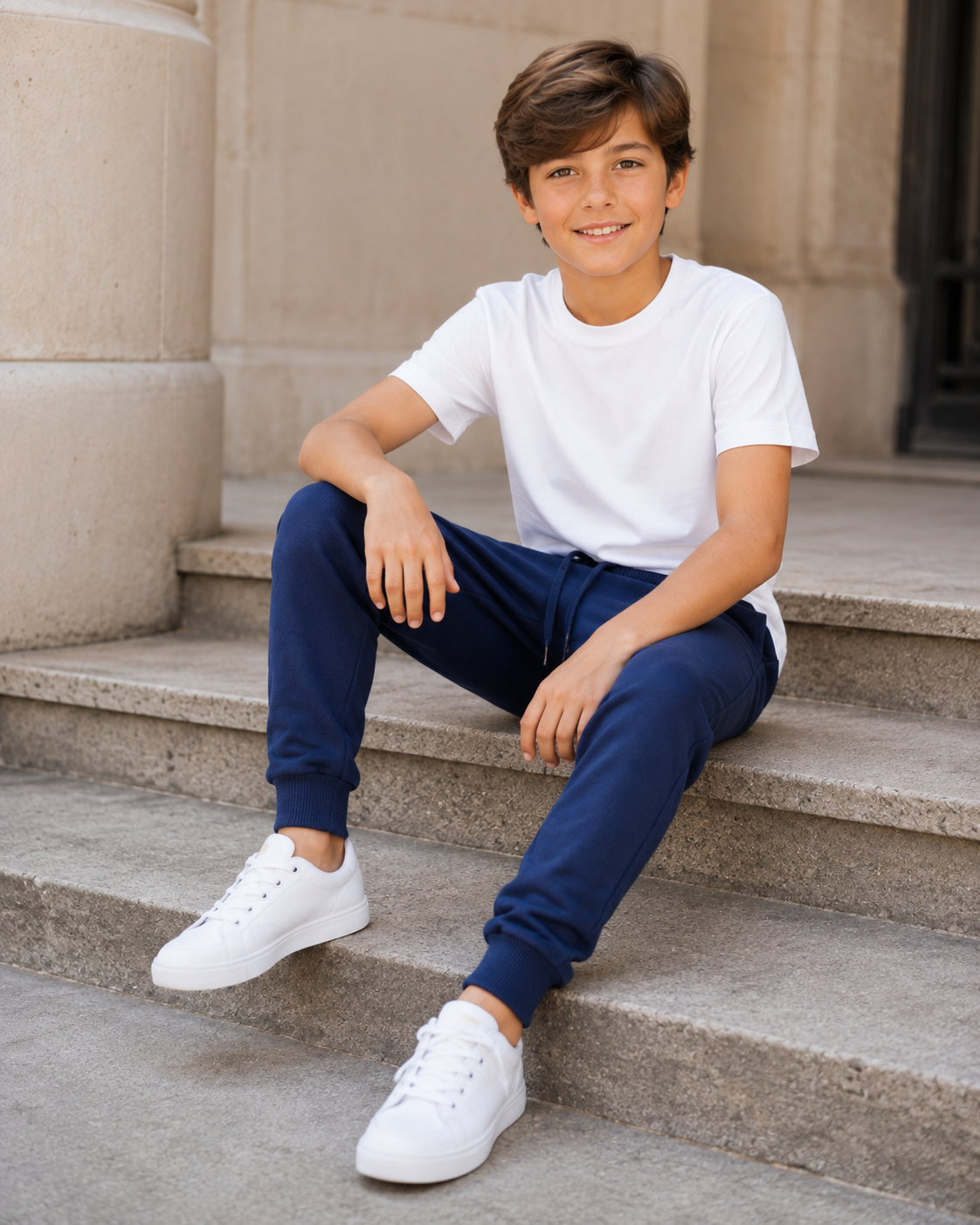 Summer cuffed hems Sweatpants