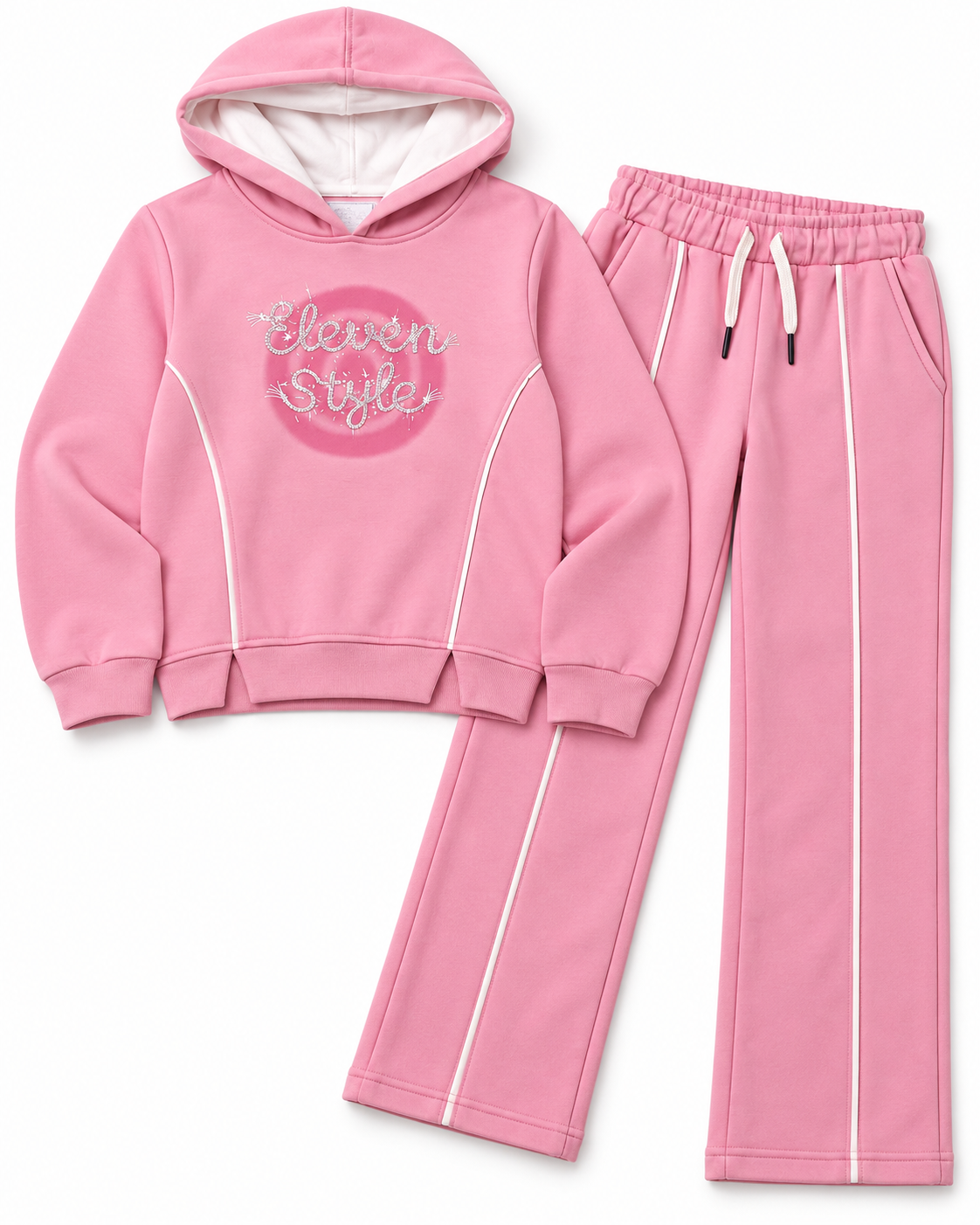 Style Girls Winter Hoodie & Pants Set 2 Pieces