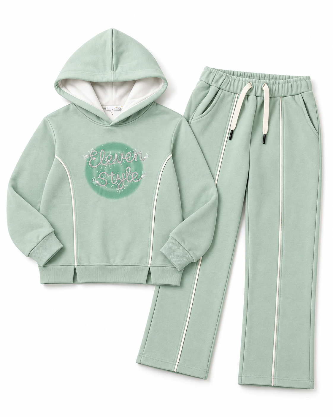 Style Girls Winter Hoodie & Pants Set 2 Pieces