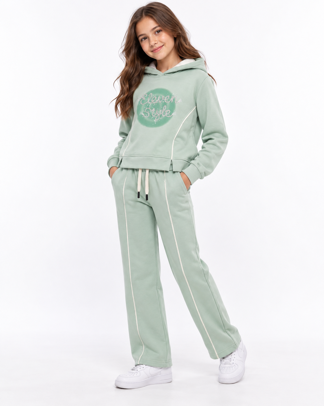 Style Girls Winter Hoodie & Pants Set 2 Pieces