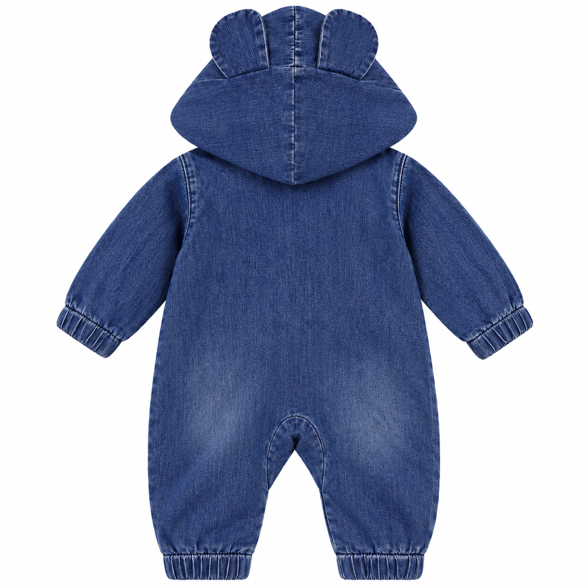 Small Baby Lined Denim Slopet with Kitty & Bow Pockets