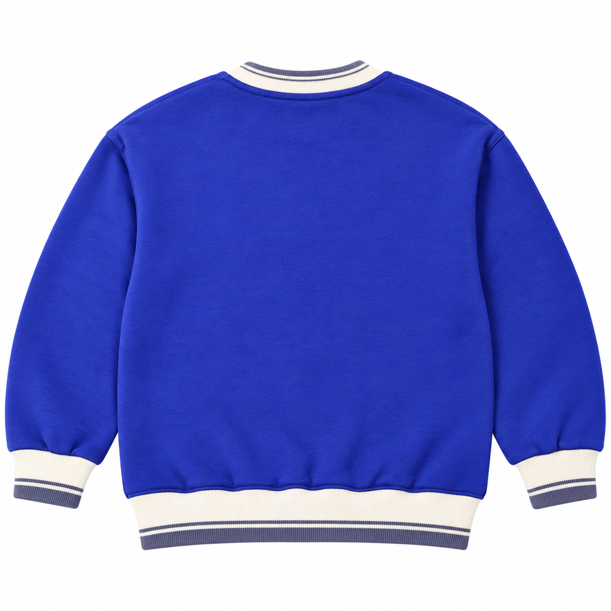Boys Oversized Fleece Varsity Sweatshirt WL042