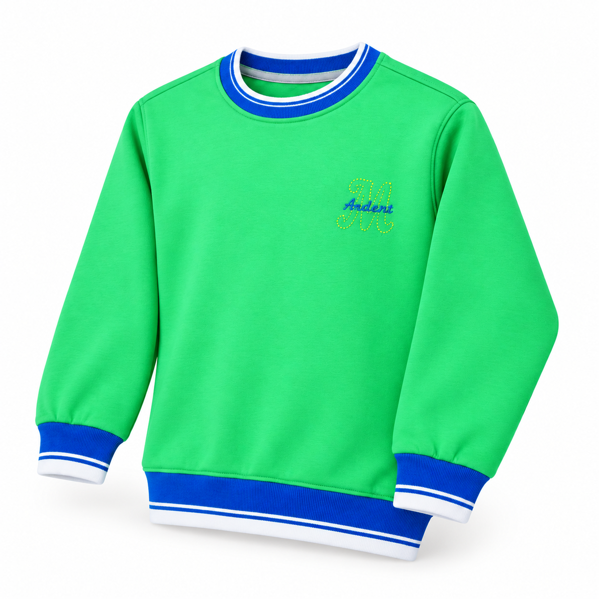 Boys Oversized Fleece Varsity Sweatshirt WL042