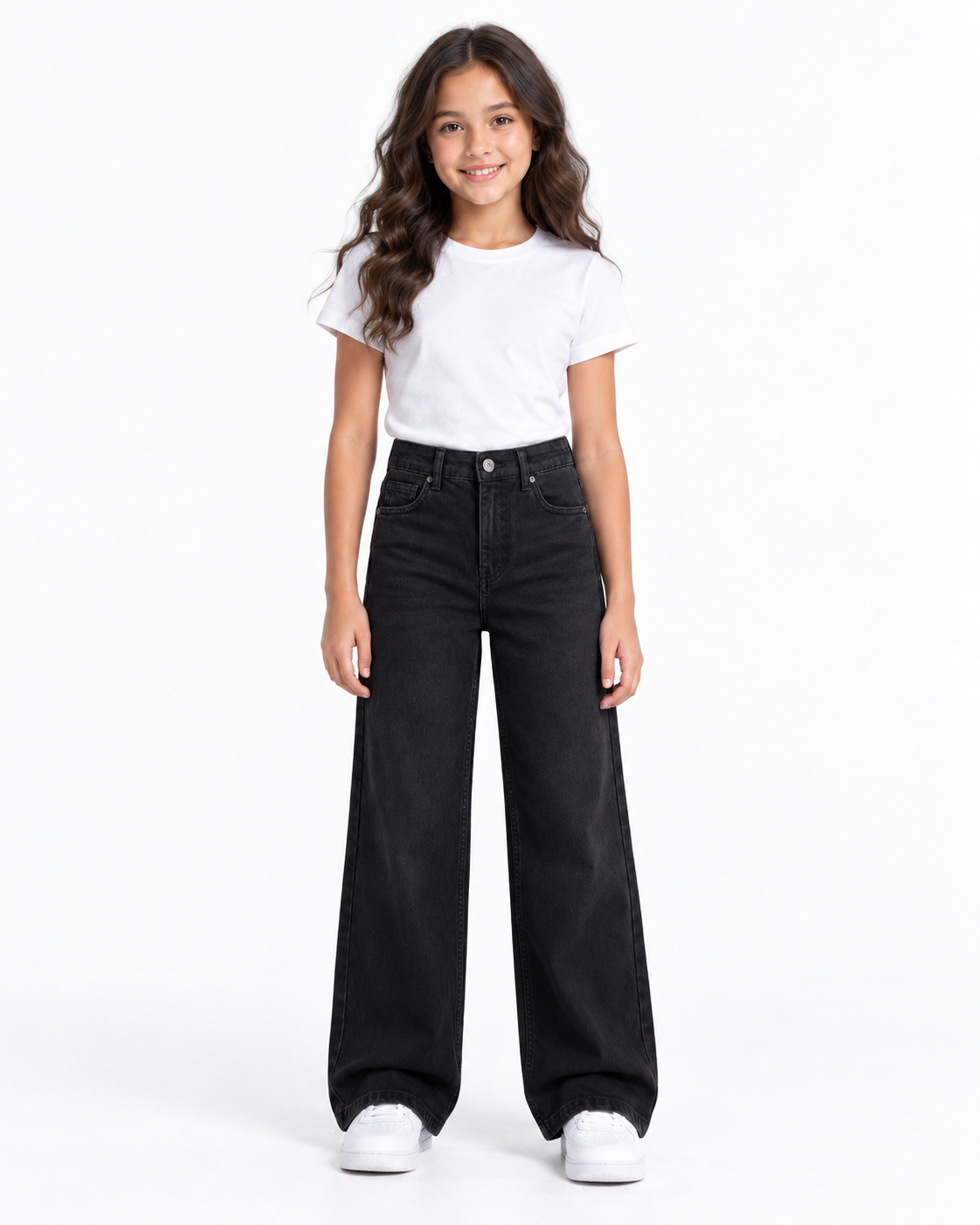 Wide Leg Gabardine Pants 4241