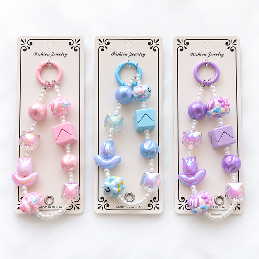 Pastel Beaded Mobile Medal