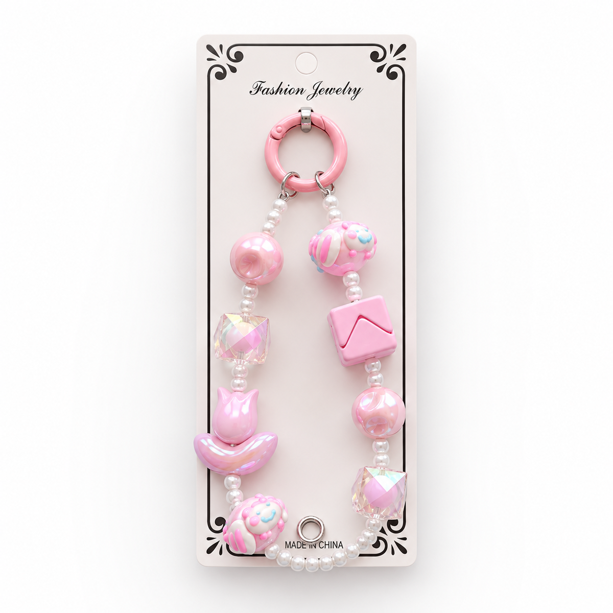 Pastel Beaded Mobile Medal