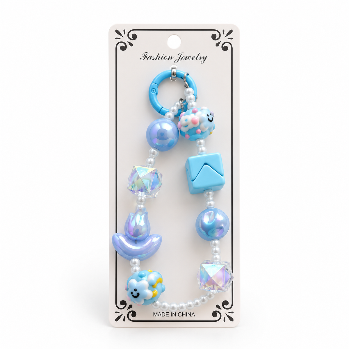 Pastel Beaded Mobile Medal