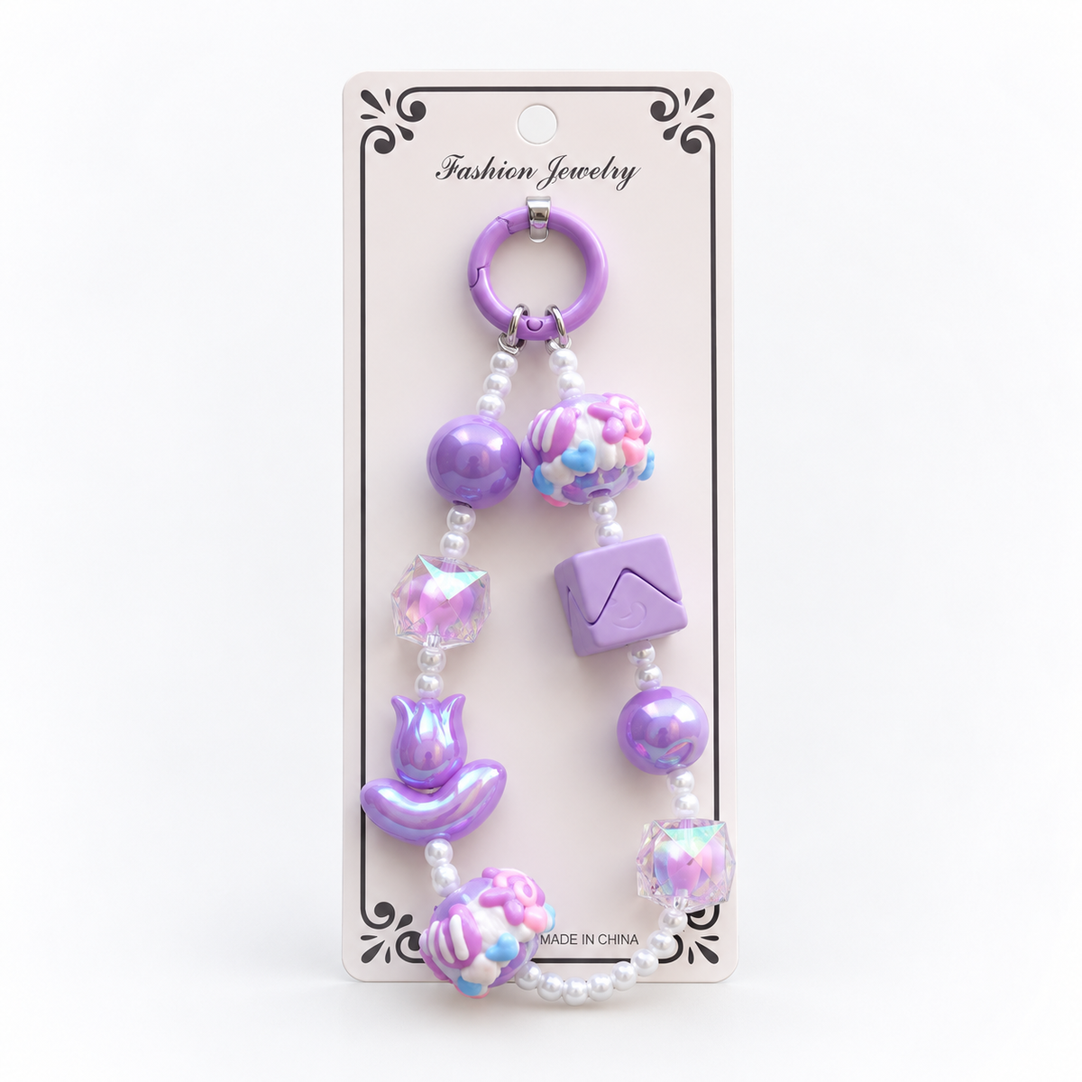 Pastel Beaded Mobile Medal