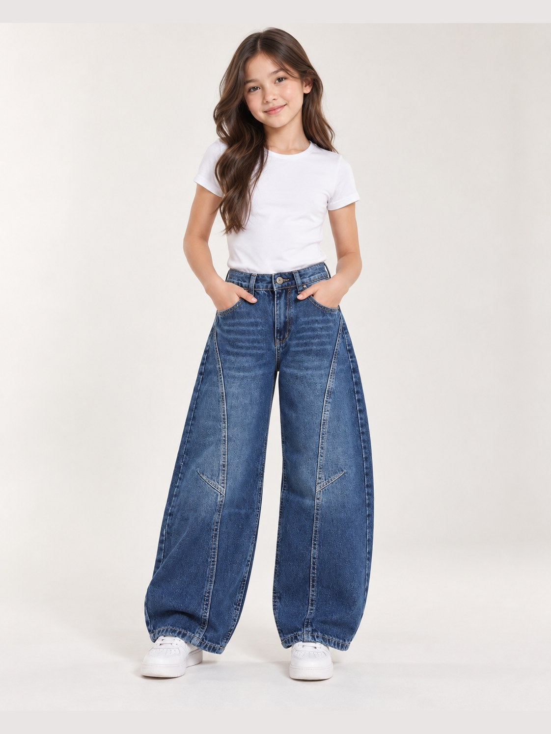 Wide Balloon Pants - Model 3214