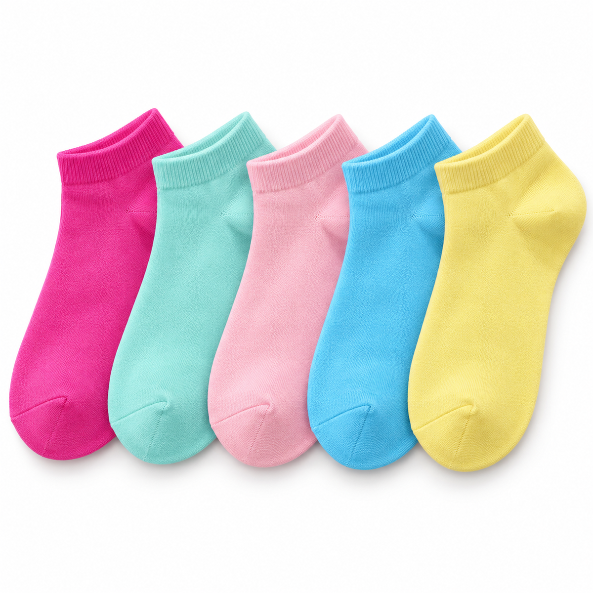 Plain Girls Socks - KITTY Pack of 3