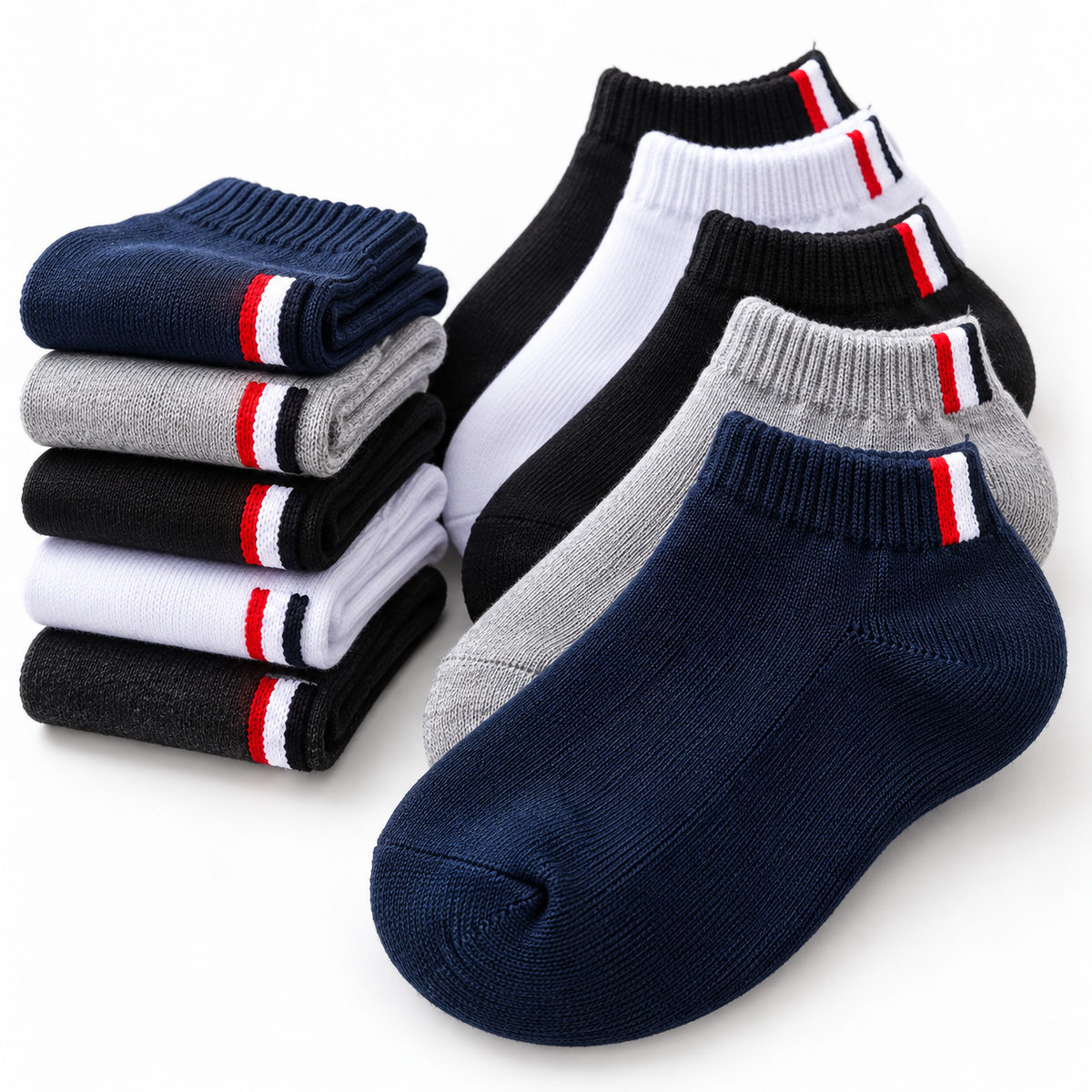 Plain Boys Socks - NEMO  Pack of 3