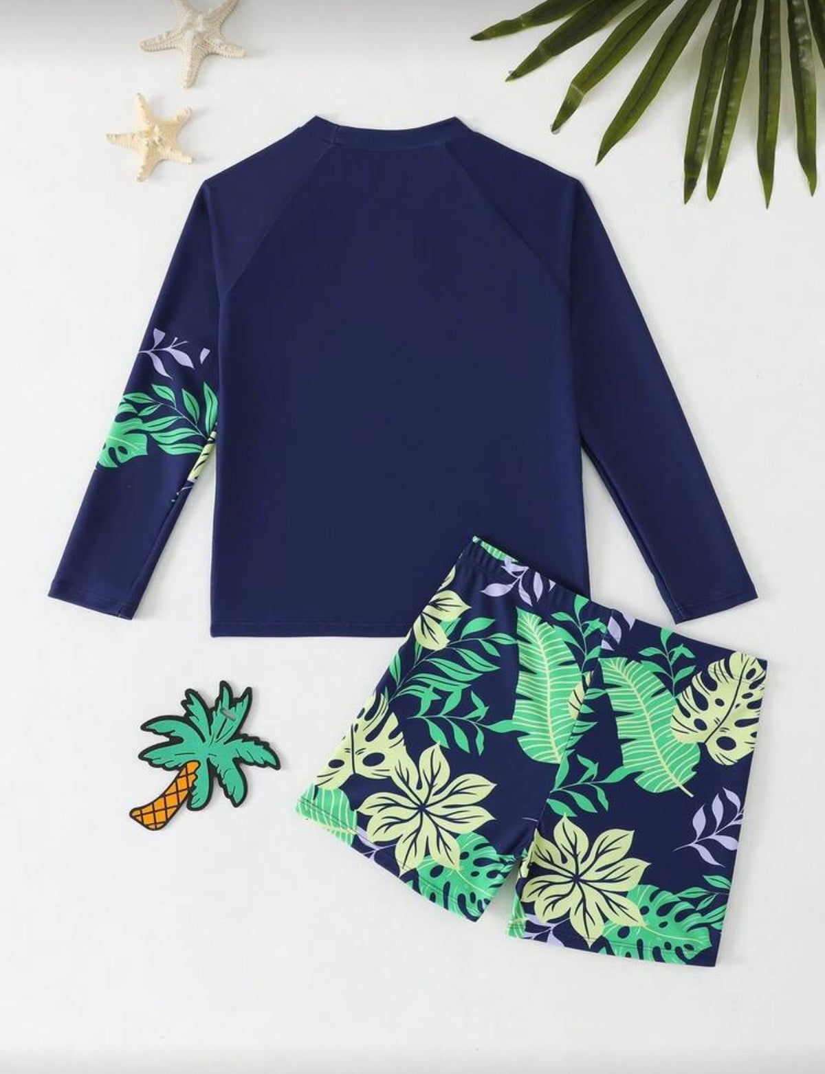 Tween Boys Swimwear,Navy Blue