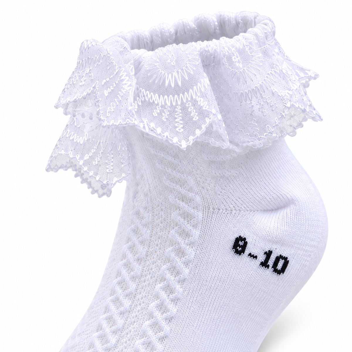Lace School Socks