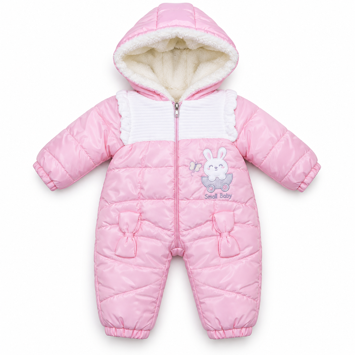 Small Baby Padded Bunny Snowsuit Slopet