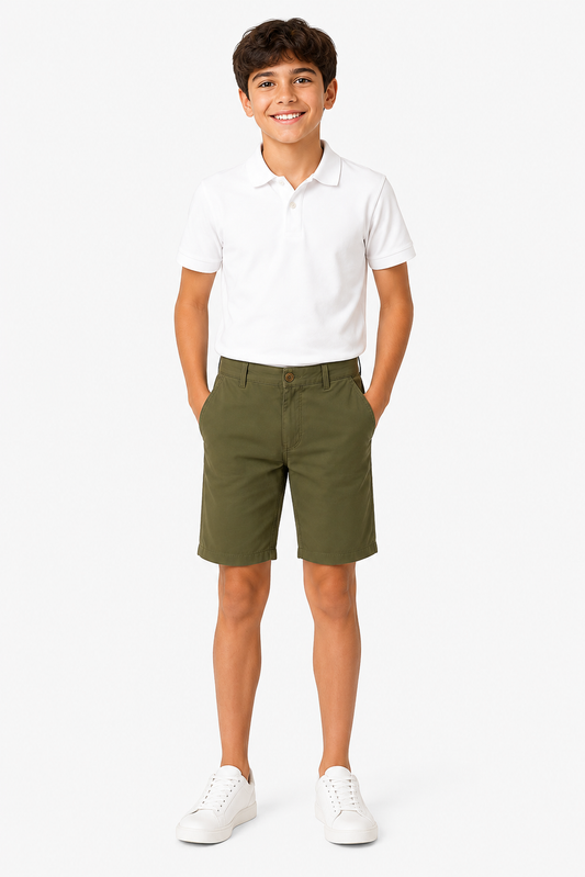 Boys Dark Denim Shorts