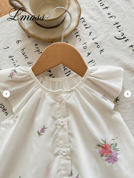 LMoss Kids Newborn Baby Girls Floral Set
