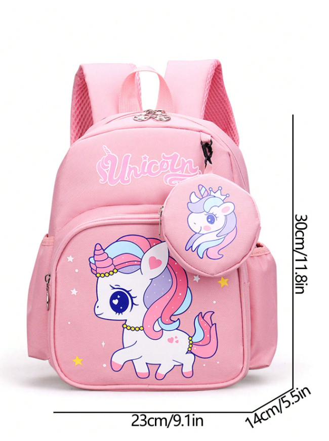 Cute Unicorn Versatile School Backpack