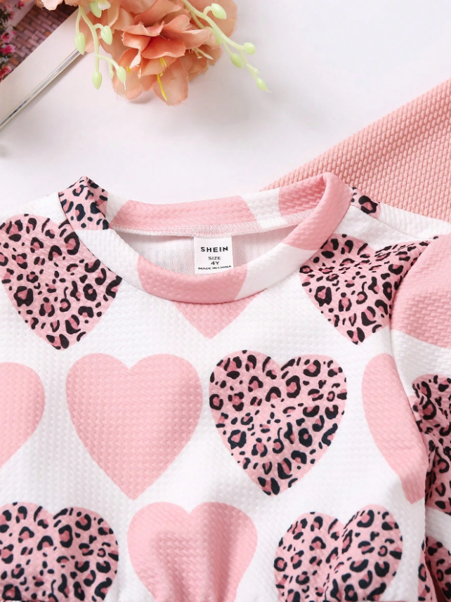 Genkimix Kids 2pcs/Pack Young Girl Long Sleeve Dress