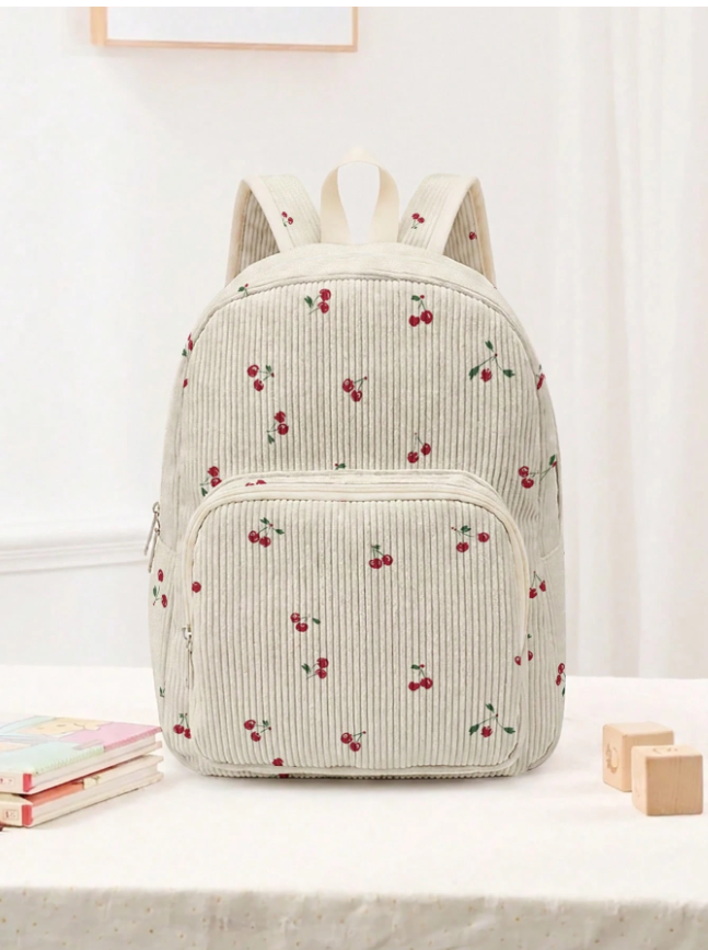 1pc Girl's Mini Backpack Organized Storage For Convenient Access, Suitable As Student School Bag