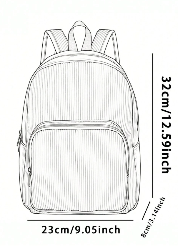 1pc Girl's Mini Backpack Organized Storage For Convenient Access, Suitable As Student School Bag