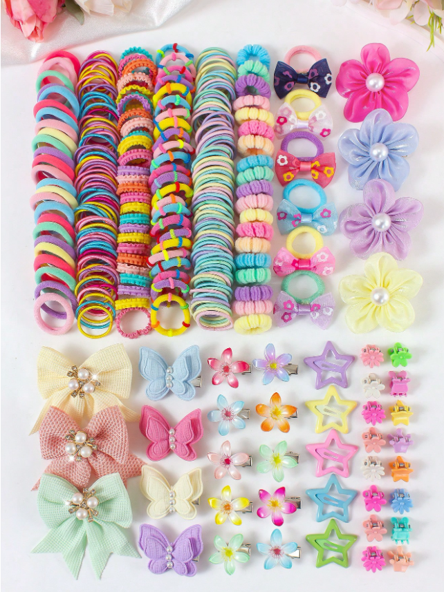 871pcs Girl Hair Accessories Set